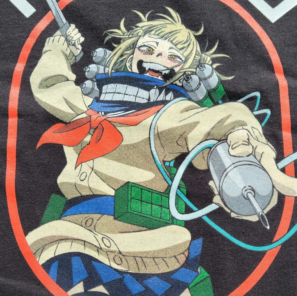 XXL Official Funimation My Hero Academia Himiko Toga tshirt Adult New